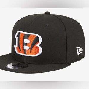 NWT New Era Cincinnati Bengals NFL Adjustable Black Cap Baseball Hat 9Twenty